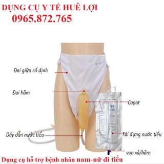 Dụng cụ hỗ trợ bệnh nhân nam đi tiểu tại giường