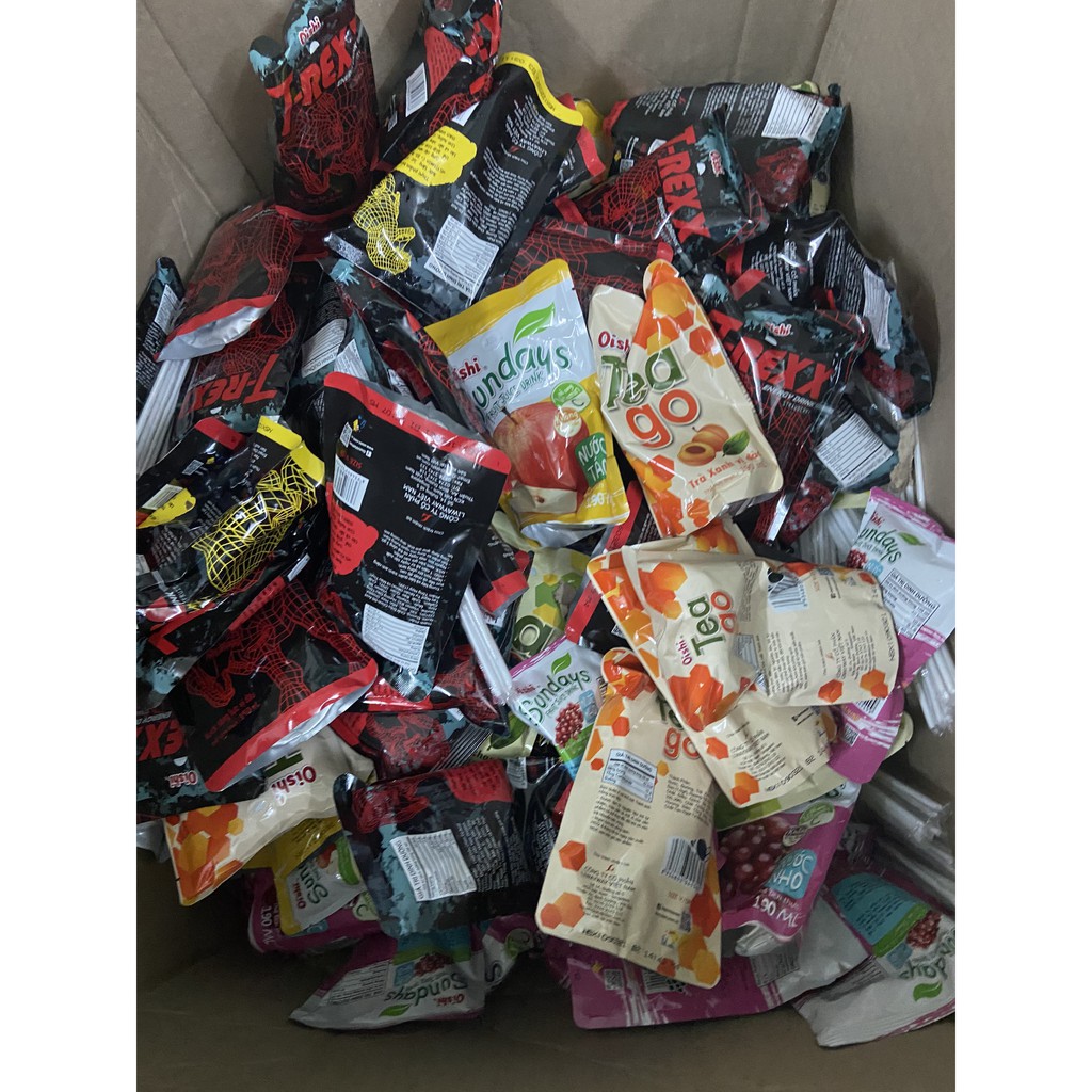 [Mã 267FMCGSALE giảm 8% đơn 500K] 1 túi nước Oishi ( Teago , Sundays, Trexx)(190ml) | BigBuy360 - bigbuy360.vn