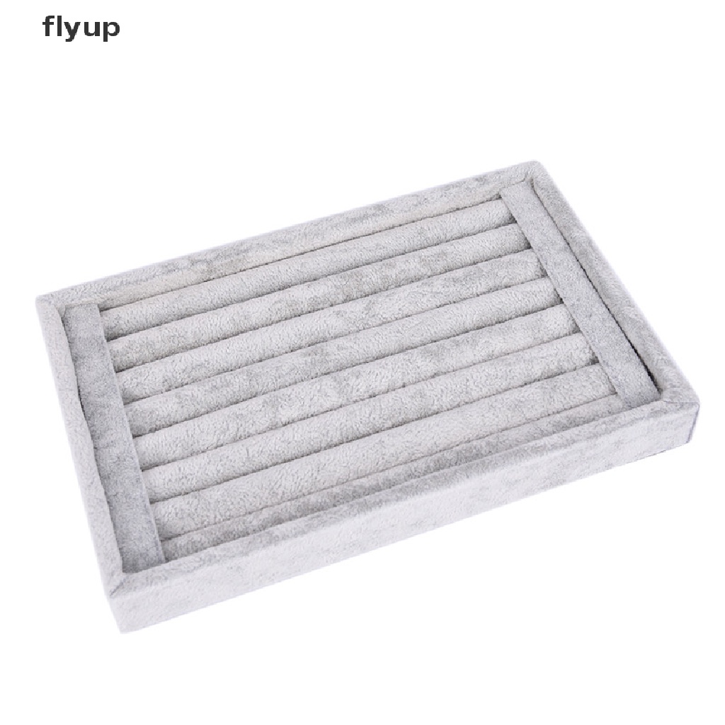 Khay giá đỡ lót nhung trưng bày trang sức khuyên tai/ nhẫn