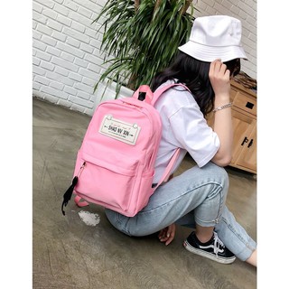 [THANH LÝ XẢ KHO] Balo tag mèo ! ba lô nữ vải dù thời trang pastel - dùng đi học, đi chơi, du lịch, phượt