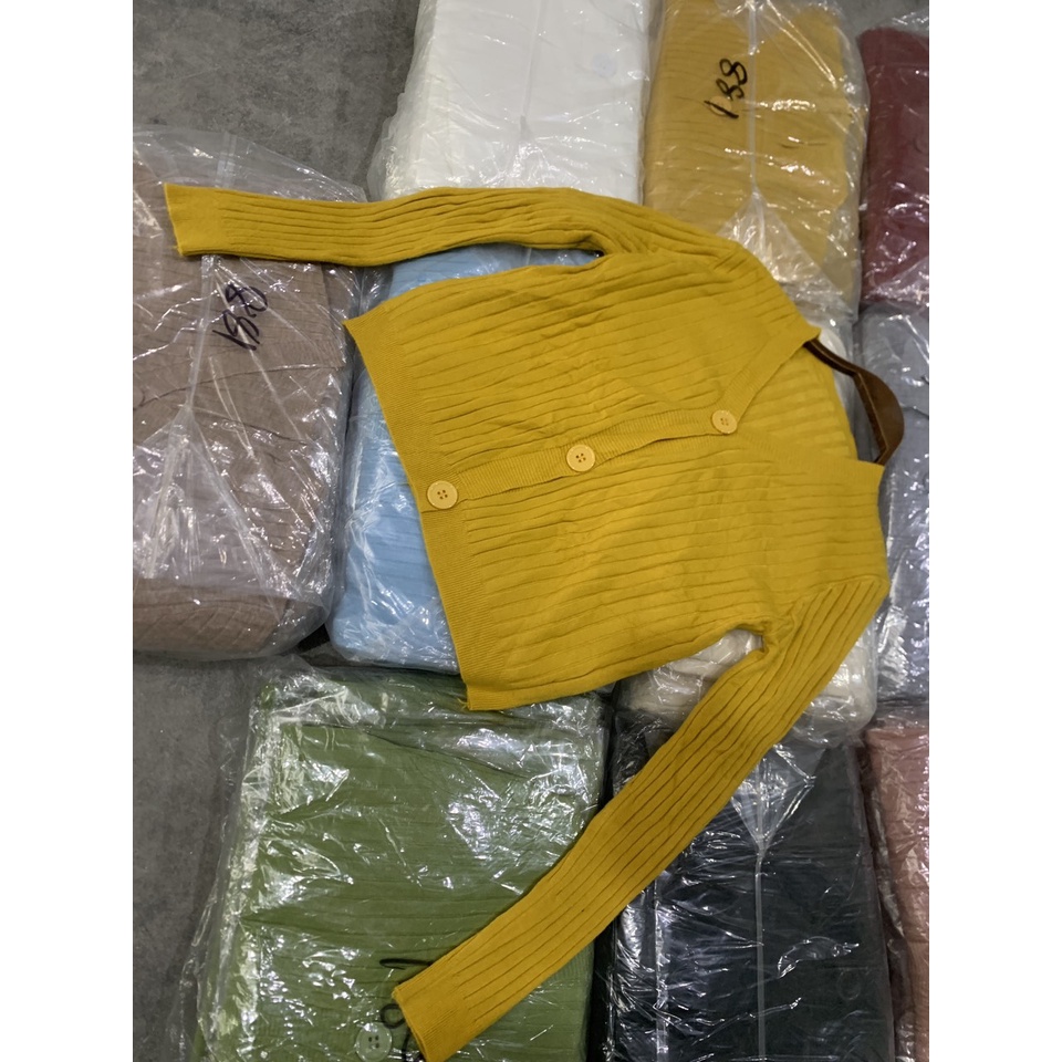 Áo len cardigan đũa 3 khuy, chất len dầy, siêu mềm