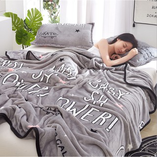 CHĂN LÔNG TUYẾT MỀM MỊN 2M*2.3M