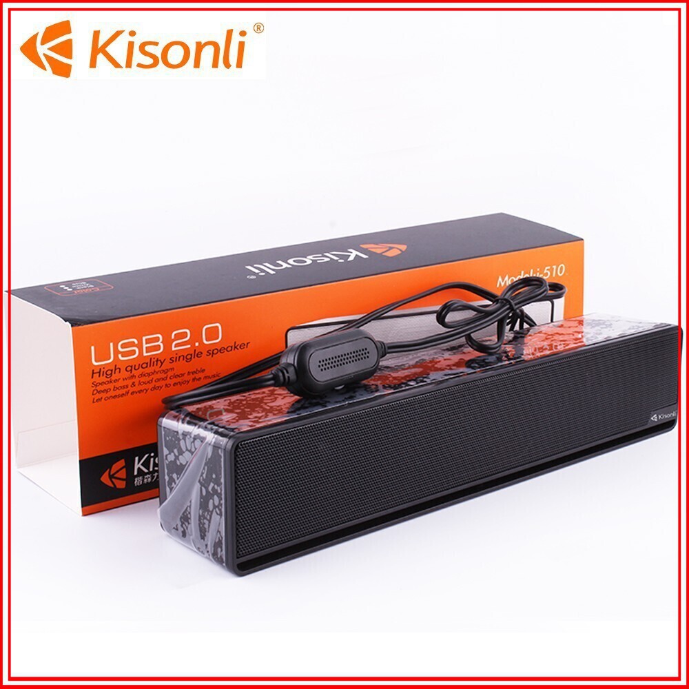 Loa 2.0 Kisonli i-510 - Jack 3.5mm và USB