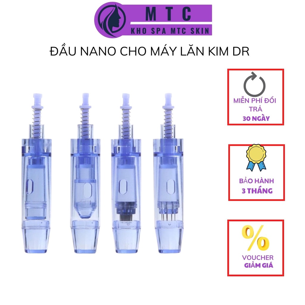 KIM NANO XANH CẤY TẢO, PHẤN DÙNG TRONG SPA THẪM MỸ VIỆN - DÙNG CHO MÁY PEN A1 BẠC, A1W XANH, M5 VÀNG, M7 HỒNG