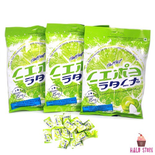 [ HOT ]Kẹo Chanh, Mây,Thơm Muối Bổ Sung Vitamin C Thái Lan GÓI 120g