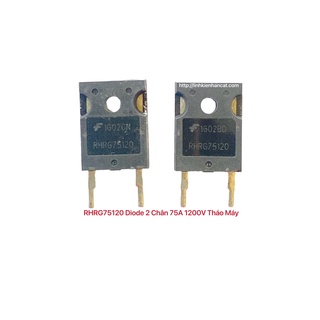 Rhrg75120 diode 2 chân 75a 1200v tháo máy
