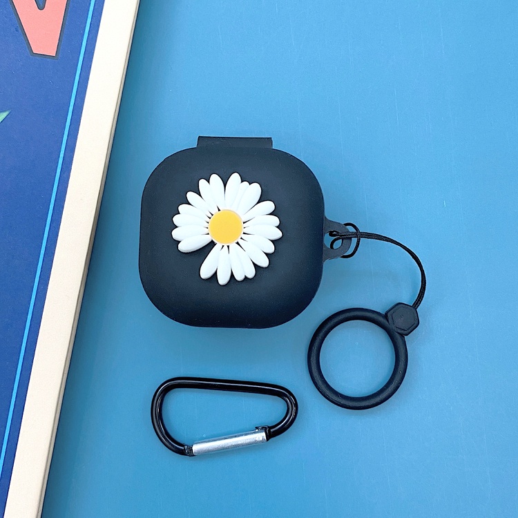 Vỏ bảo vệ hộp sạc tai nghe Samsung Galaxy Buds Live kèm dây đeo tiện dụng
