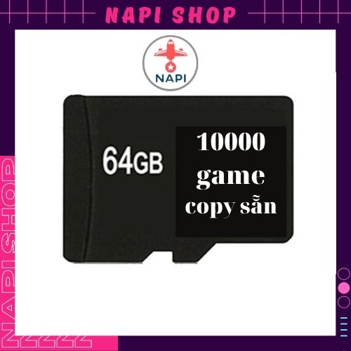 Thẻ nhớ 32G 64G cho game stick có sẵn full 3500 10000 trò chơi