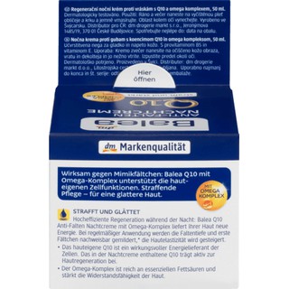 Kem dưỡng da ban đêm Balea Q10