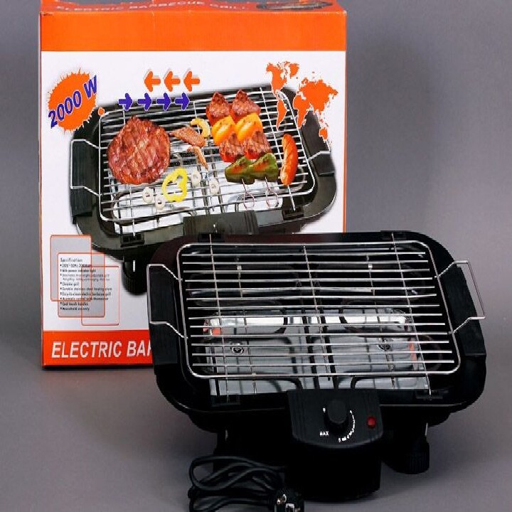 Bếp Nướng Điện BBQ Không Khói, Bếp Vỉ Nướng Điện Electric - Nướng Nhanh - Tiết Kiệm Điện - Hàng Loại 1 - FREESHIP