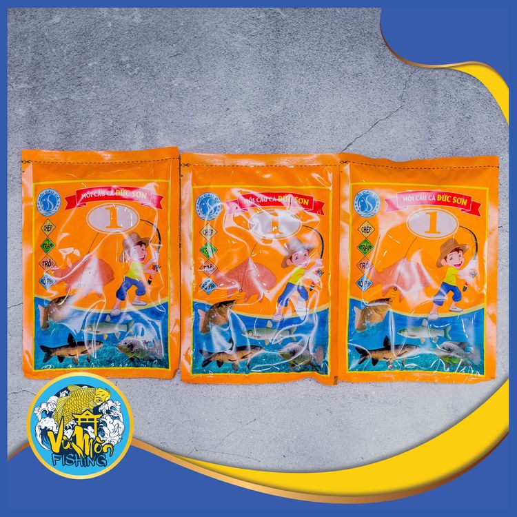 Mồi Câu Cá ĐỨC SƠN Siêu Nhạy Các Loại 250g - Vũ Môn Fishing