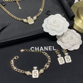 Bộ Trang Sức Vòng Cổ Vòng Tay Bông Tai Ngọc Trai Thời Trang 202