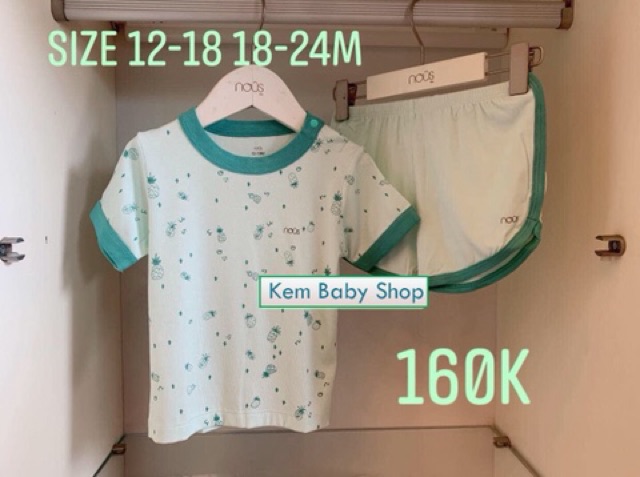 Bộ cộc cài vai Nous