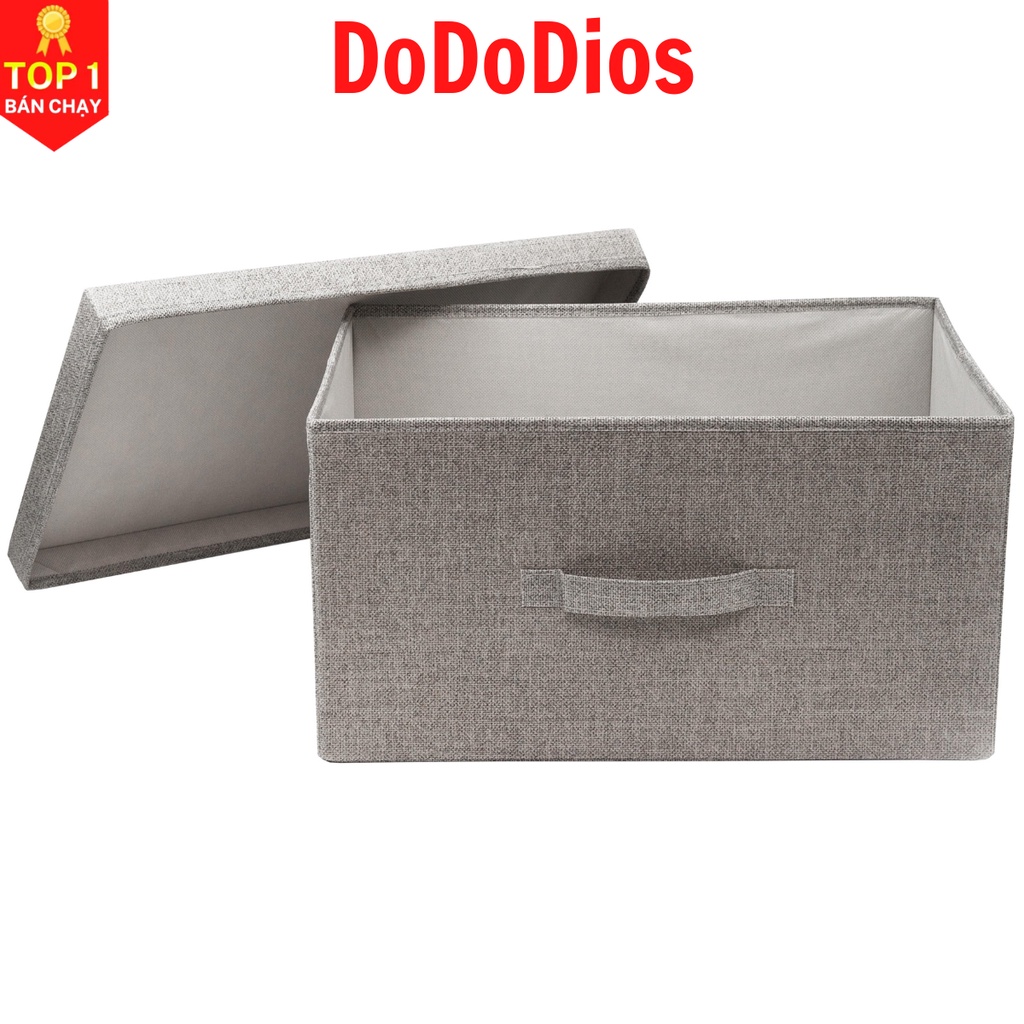[Size Đại] thùng đựng quần áo bằng vải có thể sử dụng đa năng - chính hãng dododios - TD3A