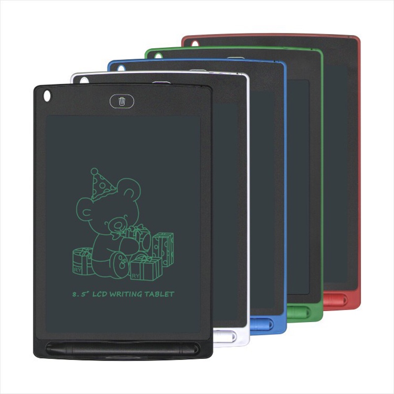 Bảng viết tự xóa thông minh, bảng vẽ tự xóa lcd cho bé vừa học vừa chơi 8.5 inch - GDAH