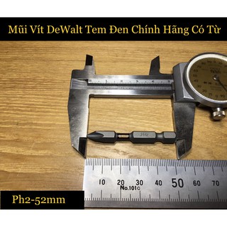 Đầu Vít DeWalt Chính Hãng Tem Đen Ph2 52mm