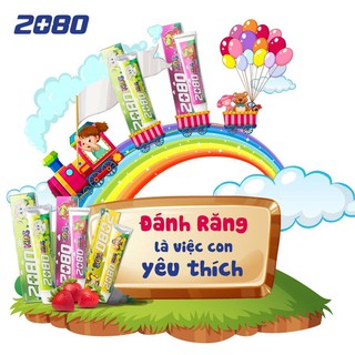 Kem đánh răng Trẻ Em 2080 Hàn Quốc