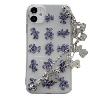Ốp lưng iphone con gấu có dây cầm | candylab.official
