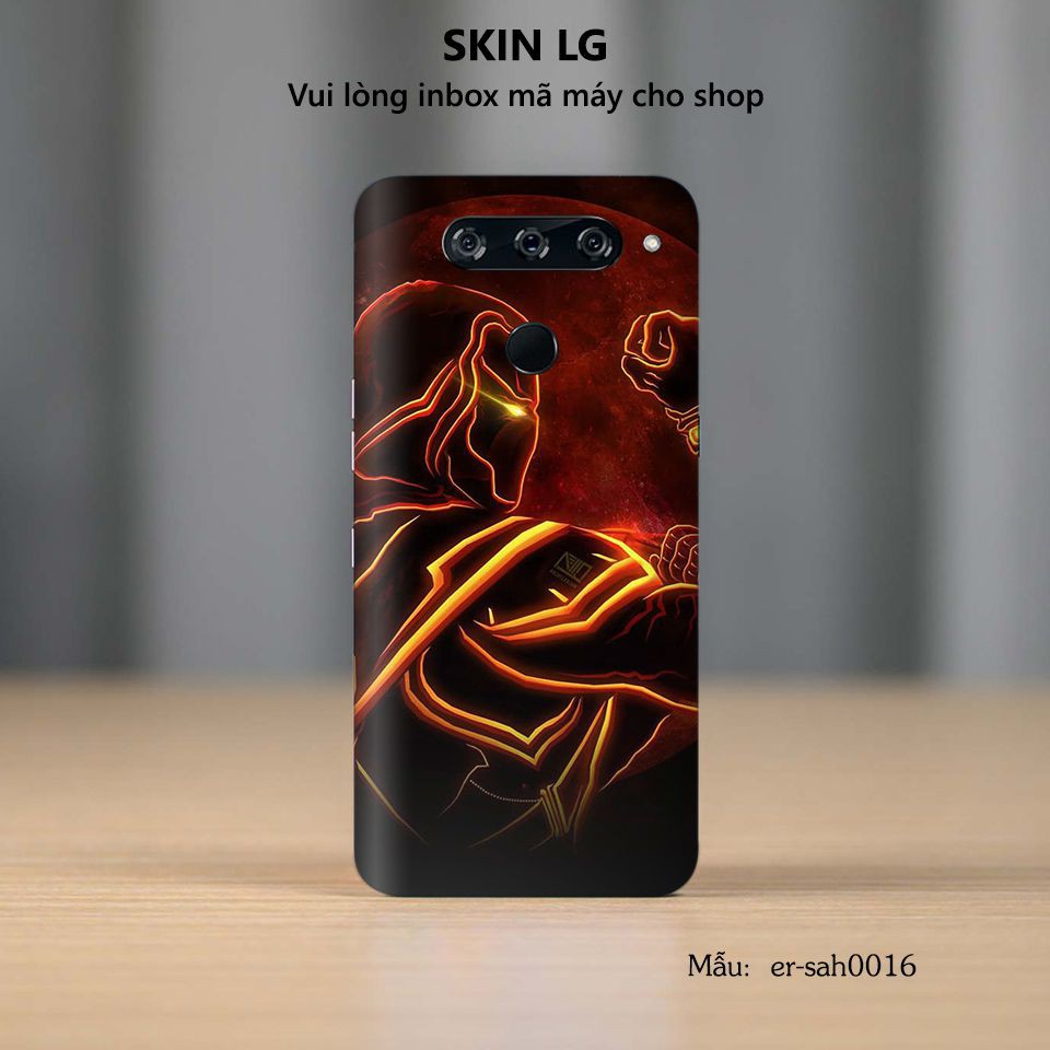 Miếng dán skin cho các dòng điện thoại LG V30 - V40 - V50 - V60 in hình cực chất