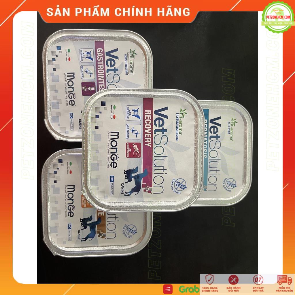 Pate Monge VetSolution Dermatosis hỗ trợ điều trị viêm da và rụng lông cho chó 150g