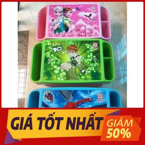 Bàn Học Nhựa Việt Nhật Cho Bé Có Ngăn Để Bút viết – nhiều màu cho bé lựa chọn