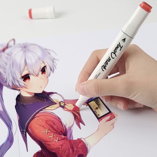 Bộ bút Marker Touch Mark 80 màu (Vỏ Trắng)