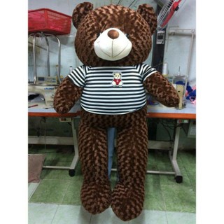 Gấu Bông Cao Cấp khổ vải 1m6 Cao 1m4 Màu nâu hàng VNXK - gau bong teddy xinh xắn hàng đẹp