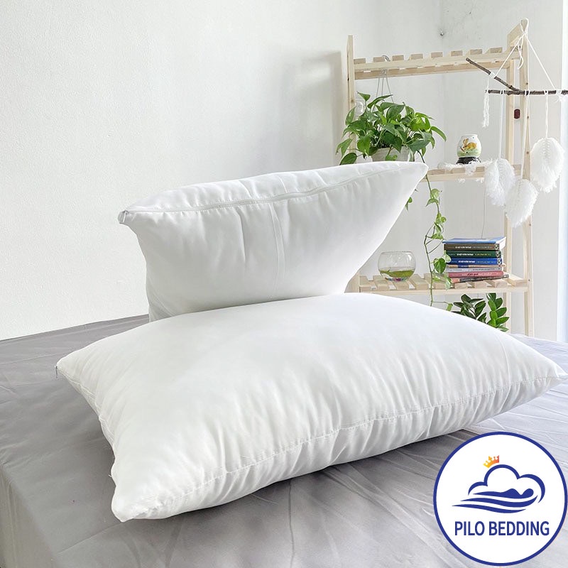 Ruột Gối Đầu Bông Gòn Cao Cấp , Lõi Bông Kháng Khuẩn Có Nhiều Kích Thước Pilo Bedding