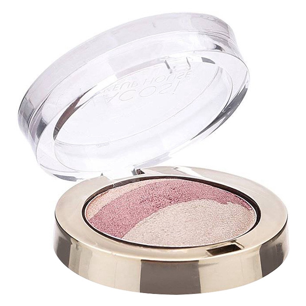 Phấn mắt Vacosi 3 màu hộp tròn VP06-03 Plumie | BigBuy360 - bigbuy360.vn