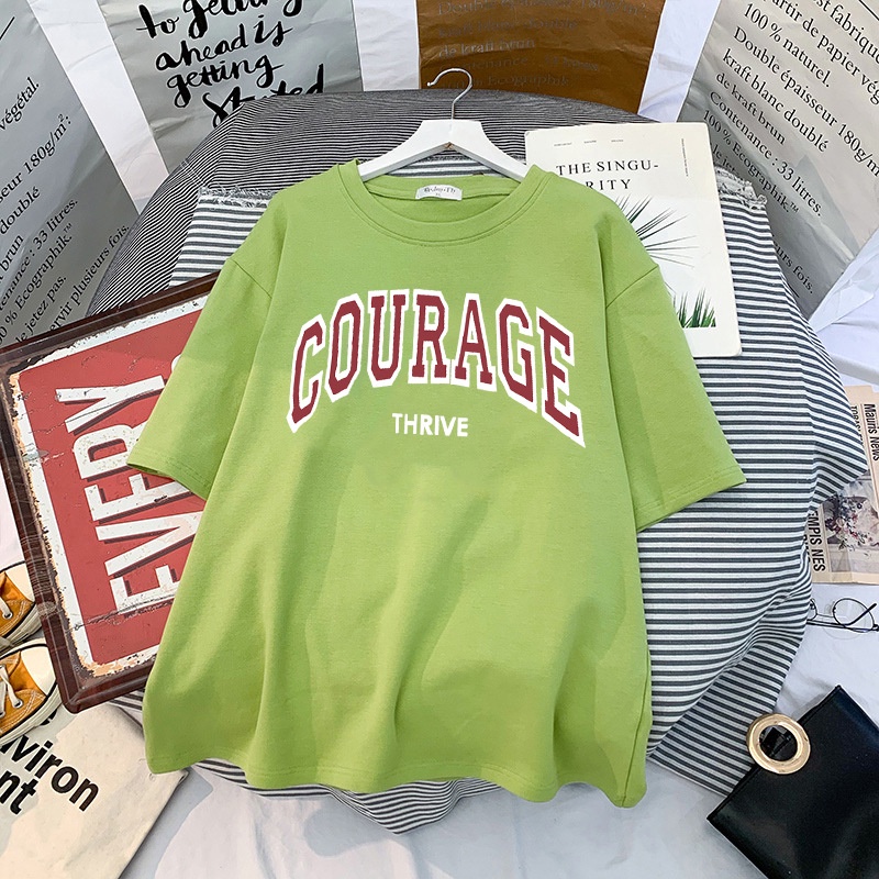 Hàng Mới Về Áo Thun Ngắn Tay Cổ Tròn In Hình Truyện Tranh Phong Cách Âu Mỹ Cho Nam Và Nữ