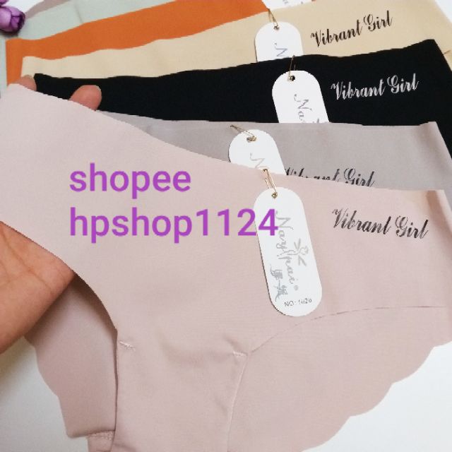Quần lót nữ, quần lót đúc su không viền mềm mát vibrant girl 1028