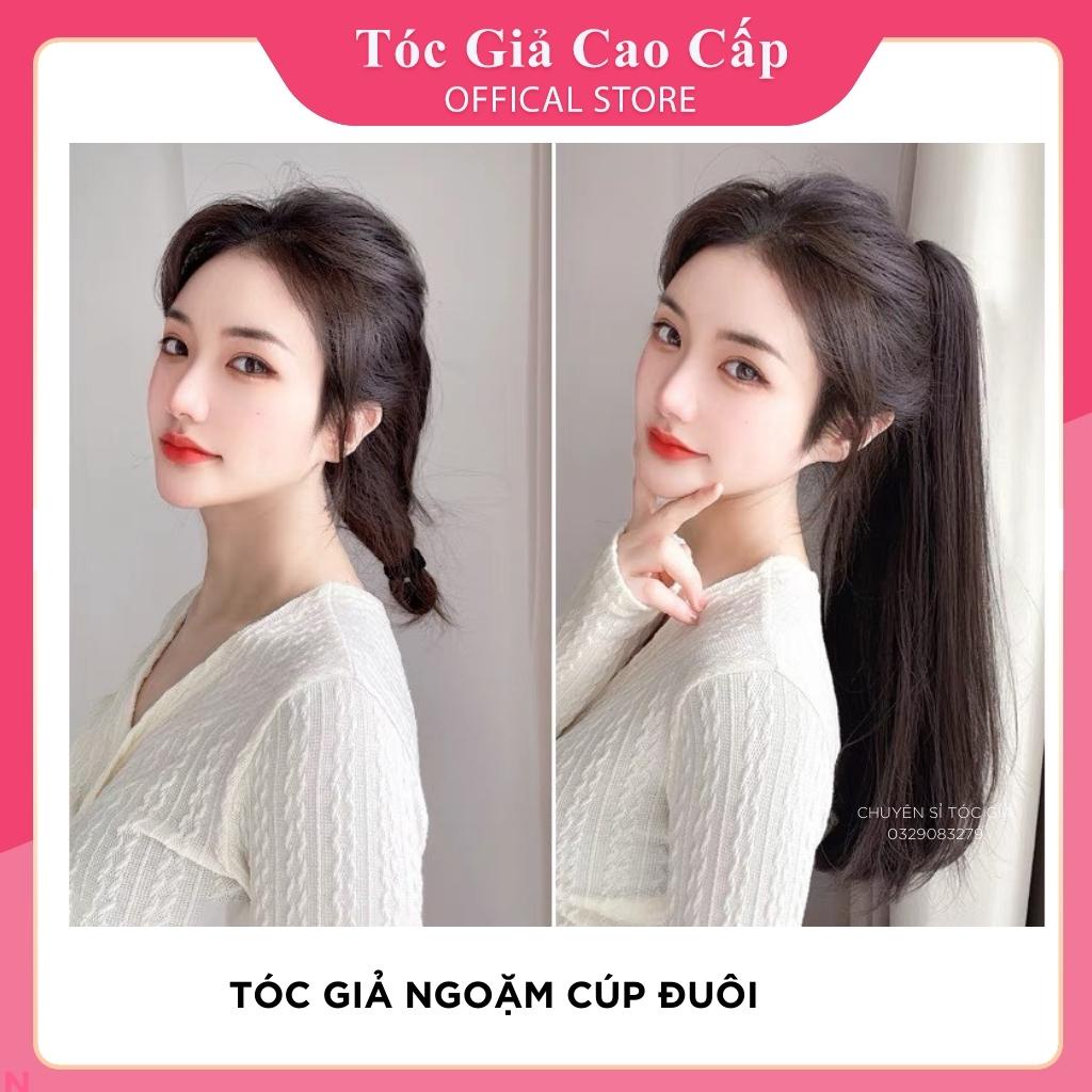 Tóc giả ngoặm cúp lửng 55cm , mã N51 - hình thật tại shop