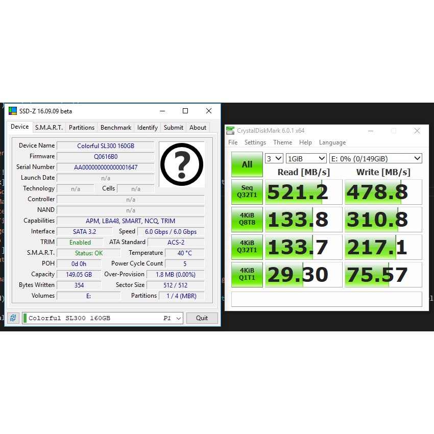 [Mã ELCLJUN giảm 7% đơn 500K] Ổ Cứng SSD 160GB Colorful SL300 Bảo Hành Chính hãng 3 Năm NWH Phân phối | BigBuy360 - bigbuy360.vn