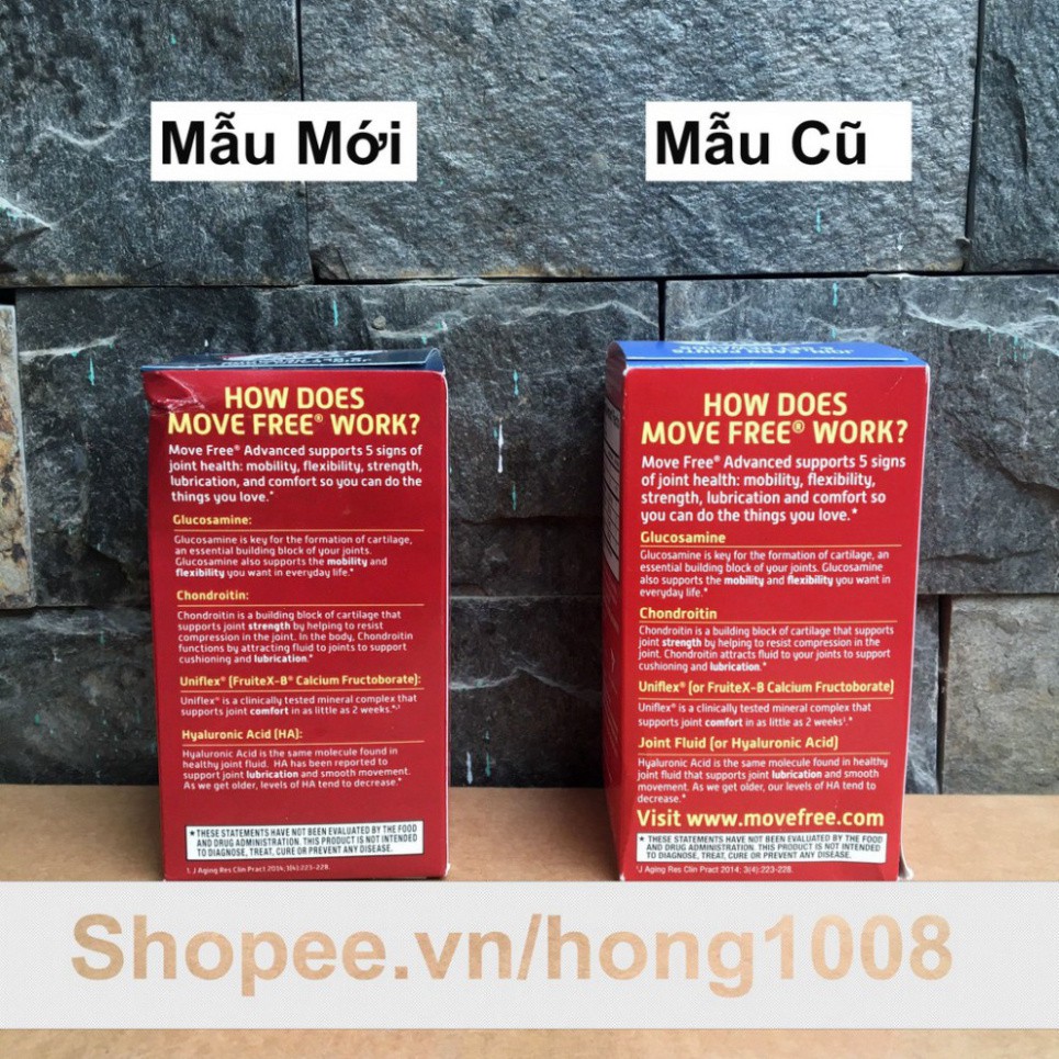 GIÁ CỰC HÓT Viên Uống Bổ Khớp Move Free Joint Health 200 viên GIÁ CỰC HÓT