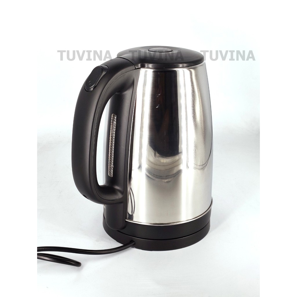 Ấm Siêu Tốc - Bình Đun Nước Siêu Tốc Inox Bigsun 1.8L 1.8 Lít - Đun Sôi Cực Nhanh - Hàng Chính Hãng (Bảo Hành 12 Tháng)