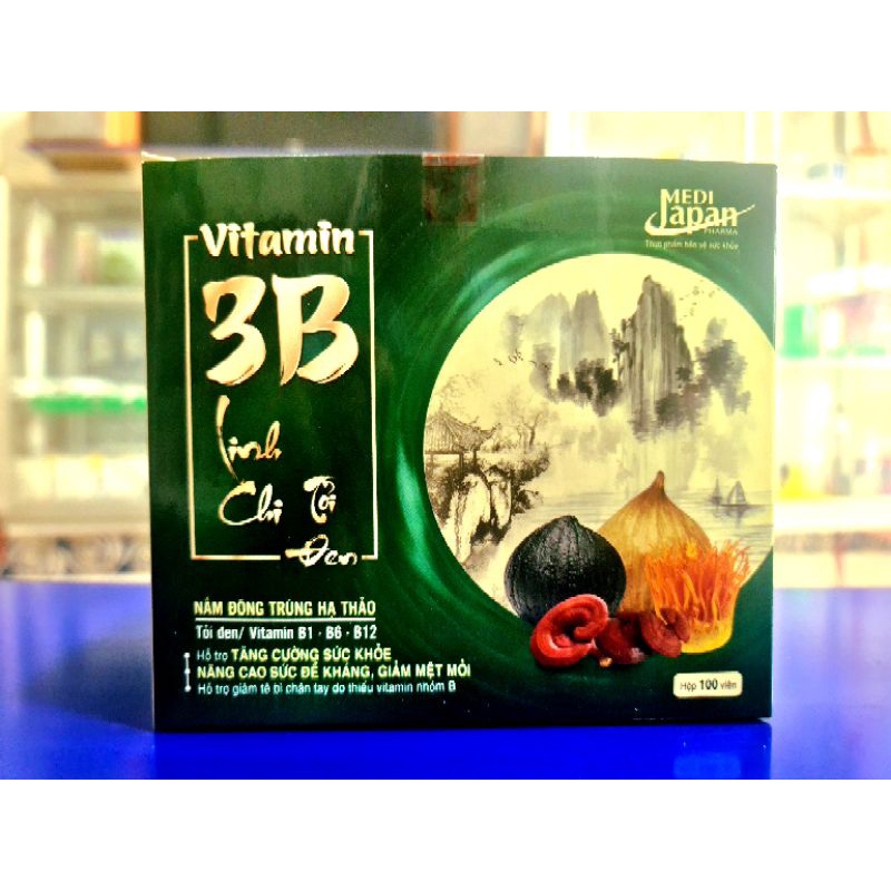 VITAMIN 3B Linh chi Tỏi đen