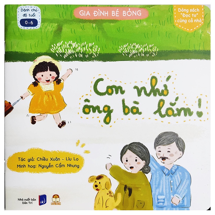 Sách thiếu nhi - Combo 3 cuốn Gia Đình Bé Bỏng Lionbooks