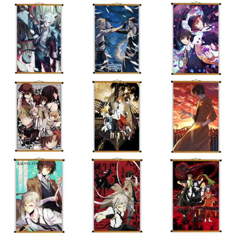 Poster Vải Anime Bungou Stray Dog