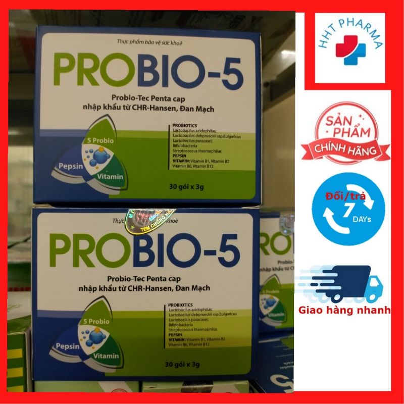 Probio – 5 rối loạn tiêu hoá, đầy bụng, táo bón, tiêu chảy