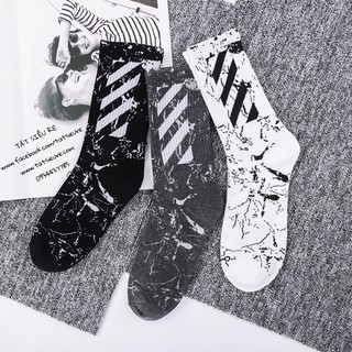 Tất Ulzzang Cao Cổ 9 - Off White