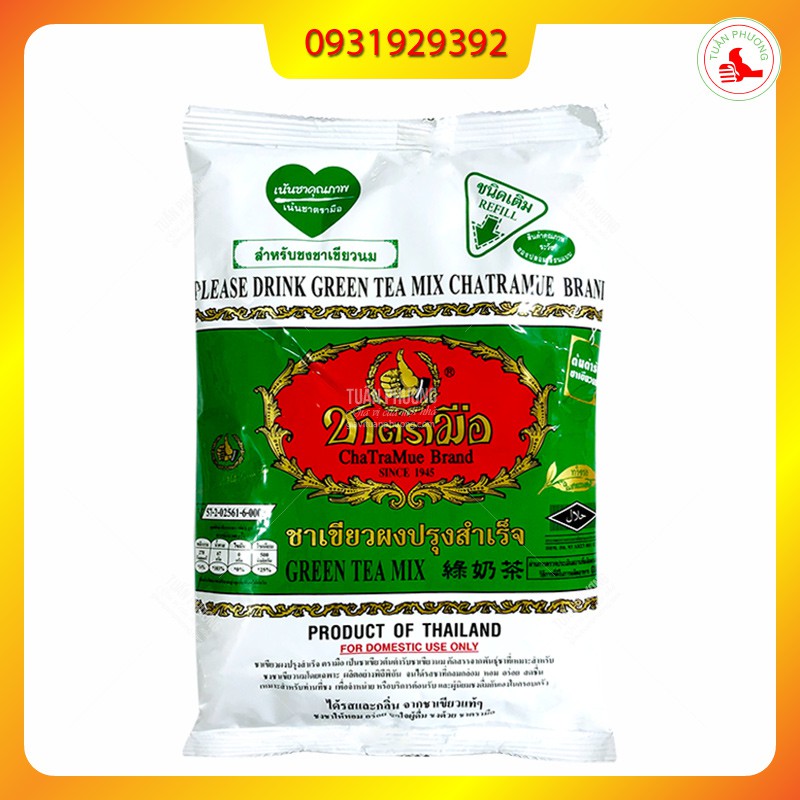 Trà thái xanh Thailand 200g ( Gói ),dùng pha trà thái , trà Matcha, nguyên liệu làm trà sữa | BigBuy360 - bigbuy360.vn