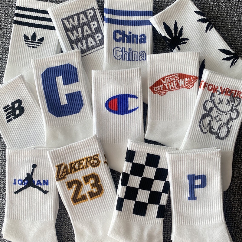 Vớ Thể Thao Cổ Cao Thời Trang Dành Cho Nam