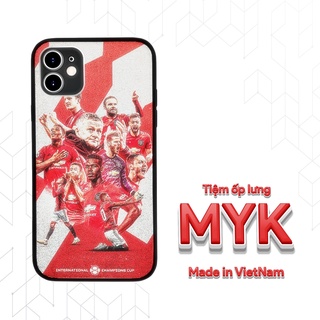 Ốp lưng CLB Manchester United International Champions Cup cho Iphone 5 6 7 8 Plus 11 12 Pro Max X Xr FOO20210134