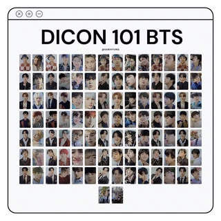 Thẻ ảnh dicon 101 bts in us