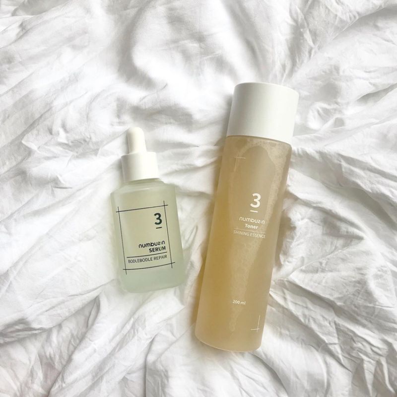 Toner dòng số 3 NUMBUZIN Super Glowing Essence