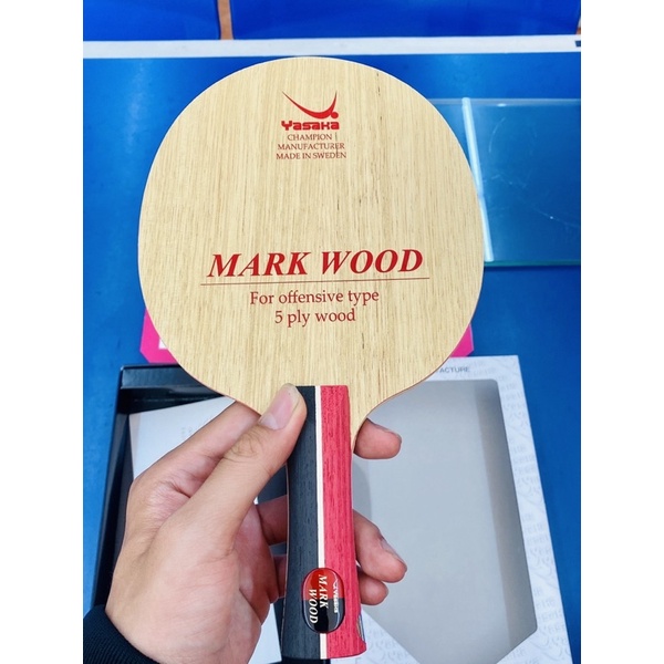 Cốt Vợt Bóng Bàn Yasaka Mark Wood Chính Hãng