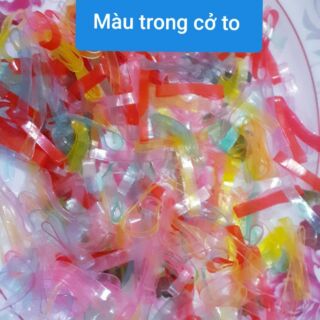 0.5kg thun cột tóc màu mới (cở to)