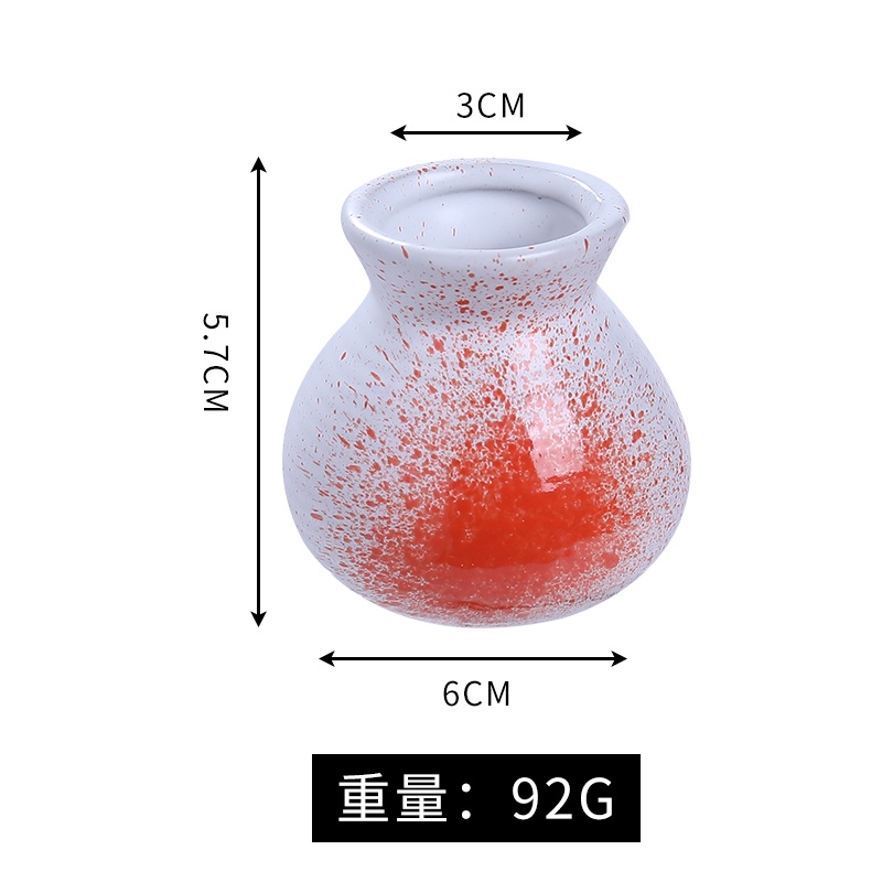 Đồ Dùng Nấu Ăn Phong Cách Nhật Bản Tấm Sashimi Trang Trí Trang Trí Cốc Đá Khô Nồi Nhỏ Cốc Đá Khô Đạo Cụ Sashimi Trang Trí Đồ Trang Trí Nhỏ