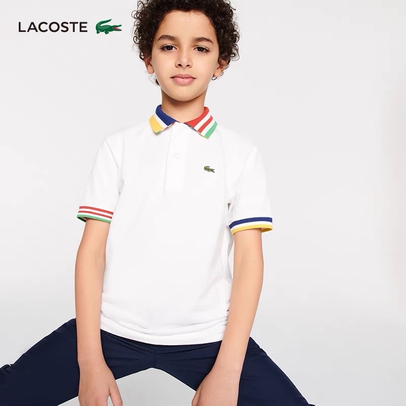 Áo polo cộc tay cổ bẻ cho bé