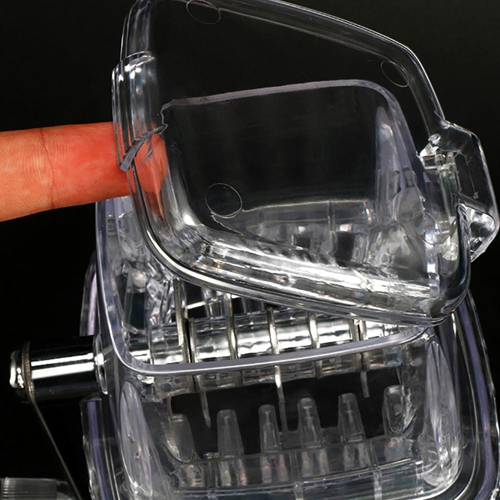 Dụng Cụ Nghiền Đá Cầm Tay DIY Trong Suốt Đa Năng
